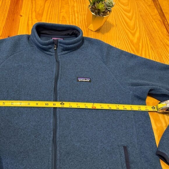 Patagonia Better Sweater Jacket 25526 Fleece Mens LRG Heather Blue - Picture 6 of 7